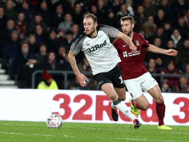 Signed from Portsmouth at the start of the season and on loan at Derby until end of May 2020. Contracted with Albion until June 2023.