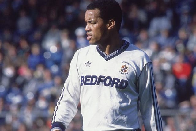 Club legend scored 154 goals for the Hatters in 496 matches.