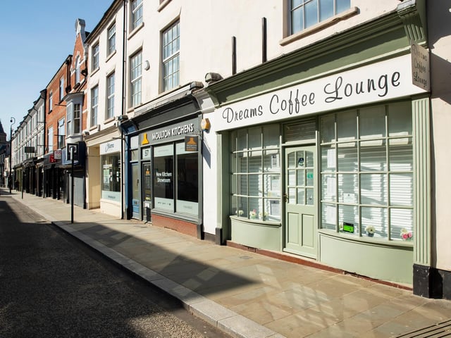 Coffee shops around the town are closed. Photo: Lelia Coker