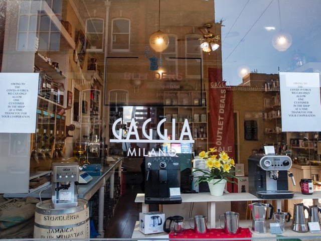 Another coffee shop closed. Photo: Leila Coker