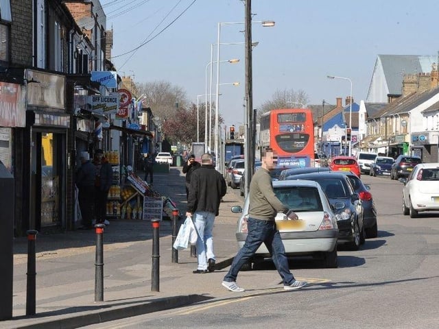 People in Lincoln Road, Millfield, not following government rules to prevent the spread of the coronavirus