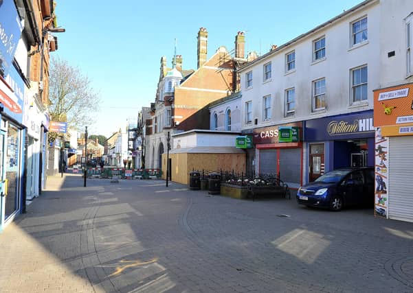 Empty Littlehampton. Pic Steve Robards