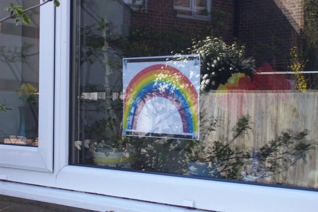 Pauline Wickham shared this photo of her rainbow in Barnham