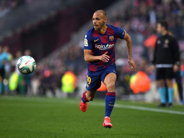 Everton and Crystal Palace are keen on Barcelona forward Martin Braithwaite with the La Liga giants prepared to offload him for 15m. (Sport)