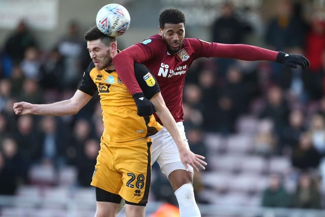 Frustrated the Cobblers as recently as last month when helping Port Vale to a 1-0 victory. Has also played for Carlisle, Leyton Orient and Notts County.