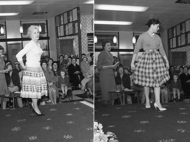 The items were modelled by six women from the Co-operative Society at Nottingham.