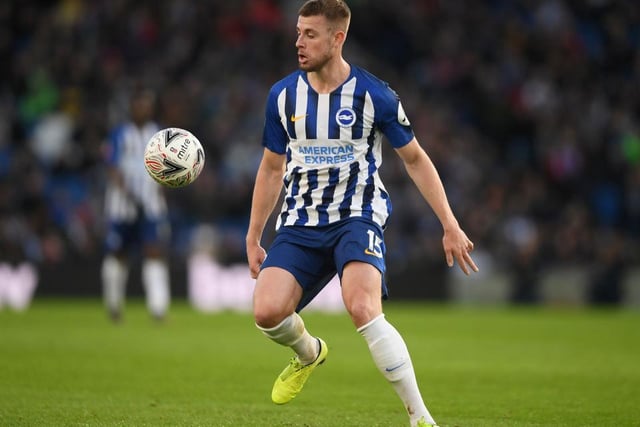 Brighton's next best defender and like Duffy has an average rating of 6.83. Has three goals and an assist from 23 starts this season.