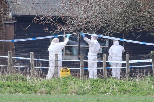 Forensics at the scene