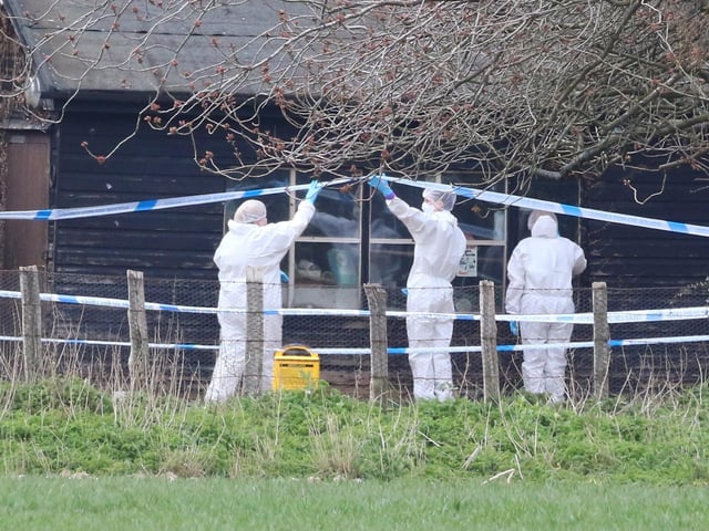 Forensics at the scene