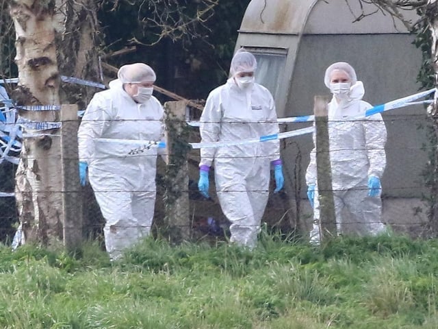 Forensics at the scene
