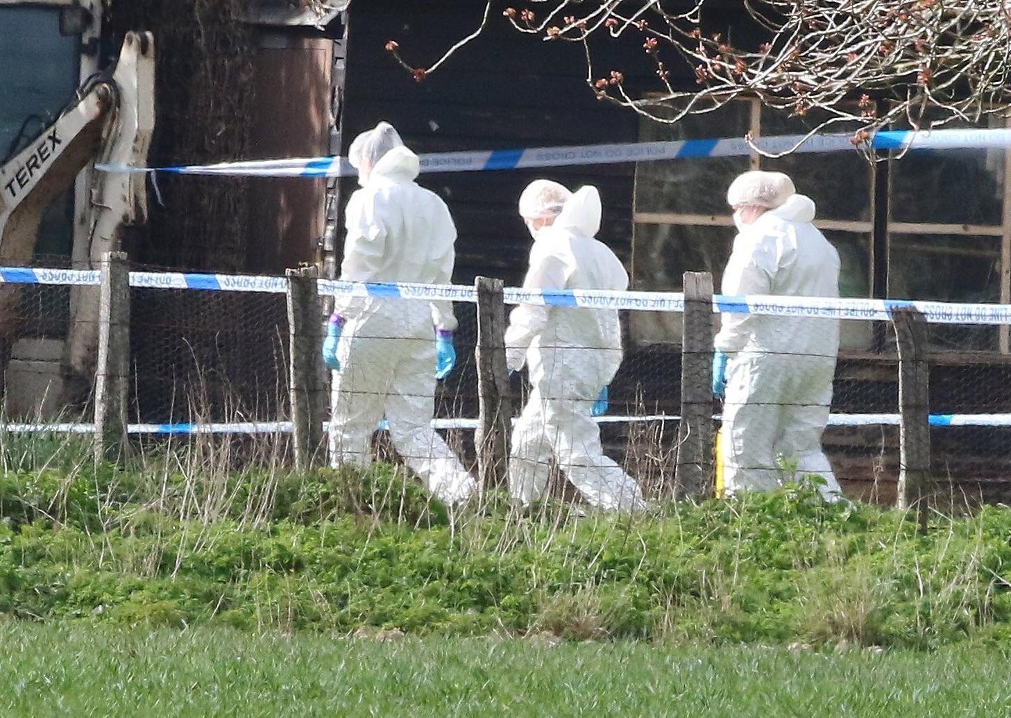 Forensics at the scene