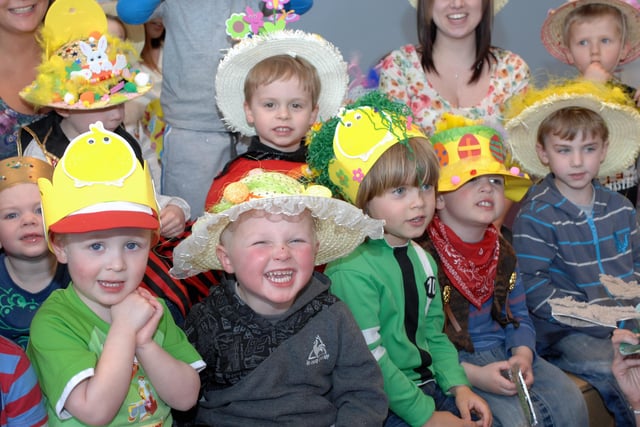 Easter bonnets at the Wickbourne Centre Nursery Picture: Malcom McCluskey L14087H10