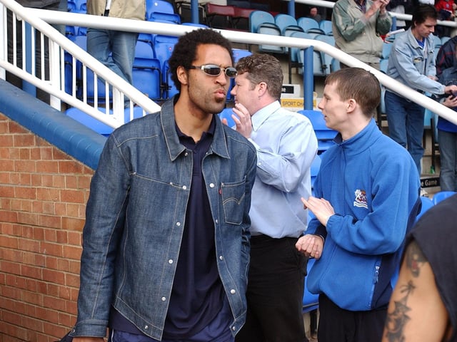 Posh years: 1999-2001. Appearances: 60. Goals: 16.