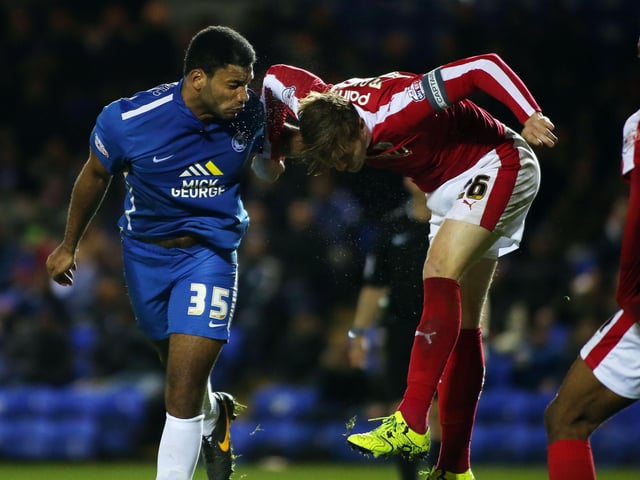 Posh years: 2015-16. Appearances 3. Goals: 1.