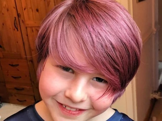 Rachel Yuille's other son had a mohawk, she said