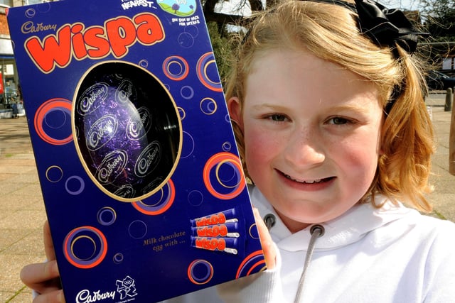 Alice Stebbins, winner of the Broadwater Easter treasure hunt 2020. Picture: Stephen Goodger W14151H10