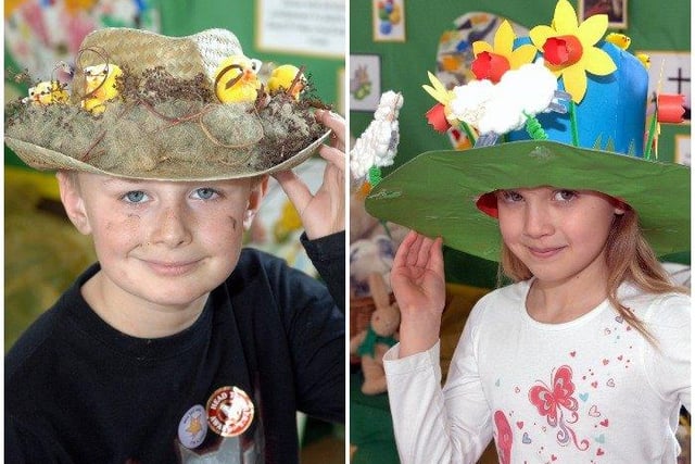 Easter bonnets at Field Place First School in April 2010. Pictures: Malcolm McCluskey W14081P10 & W14083P10