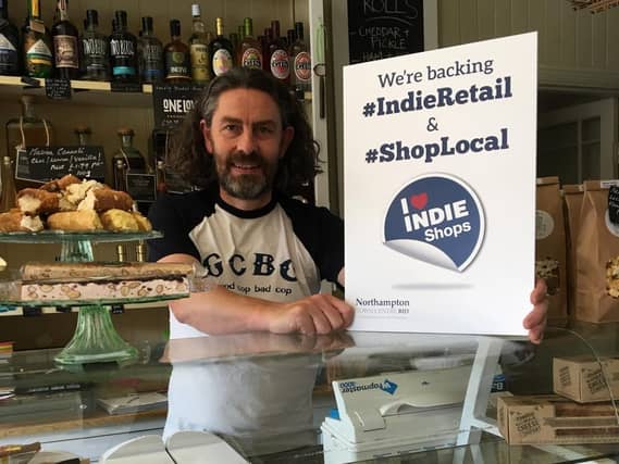 St Giles Cheese owner Steve Ward