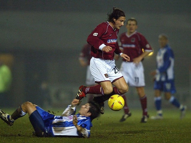 A - Chris Hargreaves (pictured); B - Paul Reid; C - Eric Sabin
