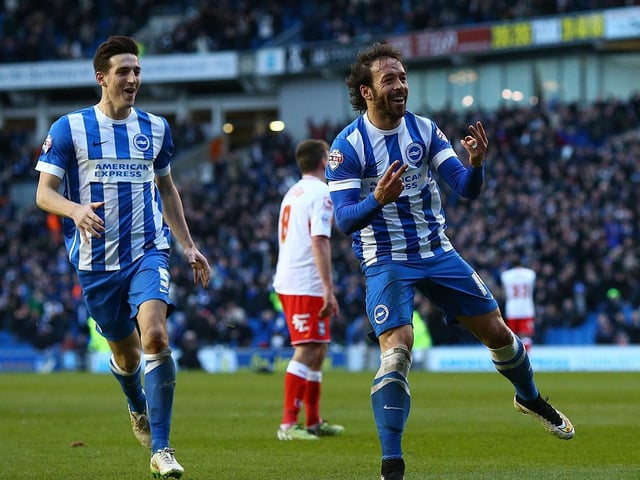 Signed from Spanish club Alaves. Missed just two games as the Seagulls swept to the League One title. Voted Player of the Season in 2014/15. Has a Masters Degree in sport psychology. Given a heros welcome as he returned as a guest against Wigan in April 2017.