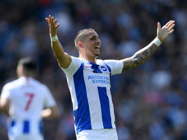 At Standard Lige when Chris Hughton signed him in. A genuine match winner on his day and voted EFL Player of the Year. Made 33 appearances in the first Premier League campaign, scoring three goals. Has joined Fulham on a season-long loan.