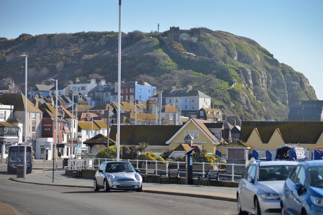 Hastings seafront. Picture: Justin Lycett