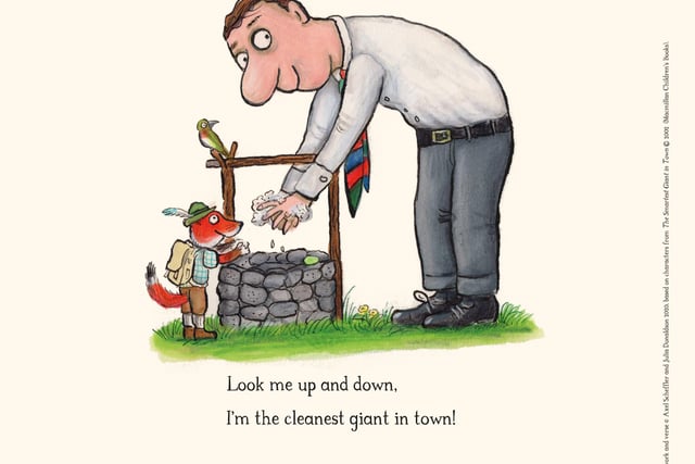 The Smartest Giant in Town. Copyright: Axel Scheffler and Julia Donaldson 2020