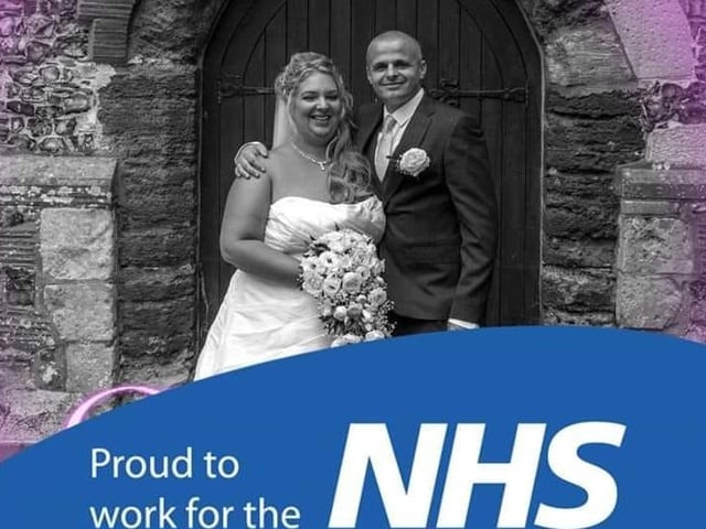 Kelly Lewis, a healthcare assistant at St Richards Hospital
