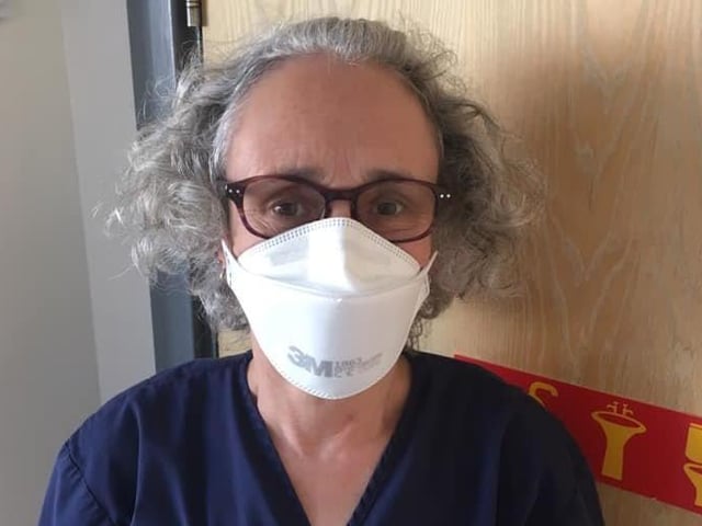 Deputy Sister Nicola Beech, who works on the emergency floor at St Richards Hospital