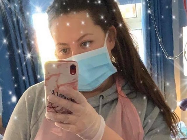 Grace Finneran, a key worker