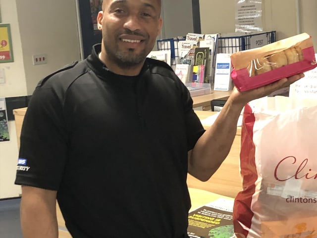 Resident Toni Ross dropped some doughnuts off to the Princess Royal Hospital , she is hoping that people will see this and local businesses will also donate food and treats to these amazing people. SUS-200704-103717001