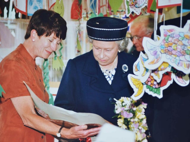 The Queen visits Hastings June 1997.