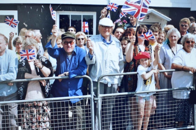 The Queen visits Hastings June 1997.