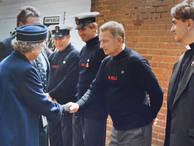 The Queen visits Hastings June 1997.