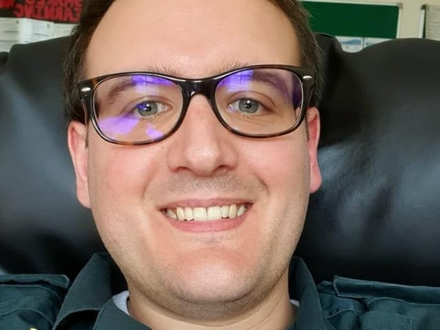 Ed Giles works for SECAmb in Hastings