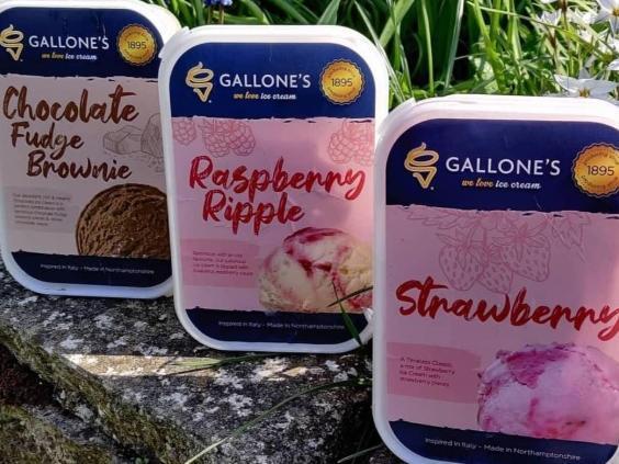 Customers no longer have to miss out while the ice cream parlours are closed. Gallones have launched a delivery service for parts of Northamptonshire - https://www.facebook.com/Galloneskingsthorpe/