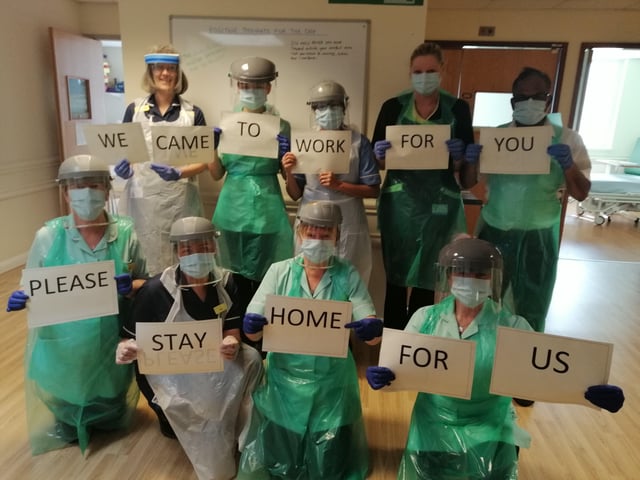 Eastbourne DGH staff