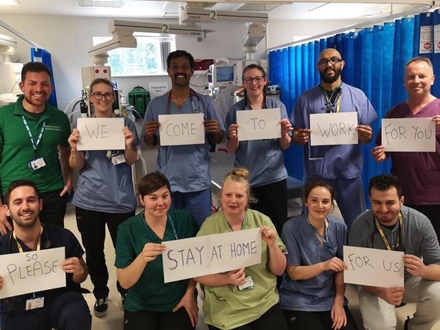 Eastbourne DGH staff