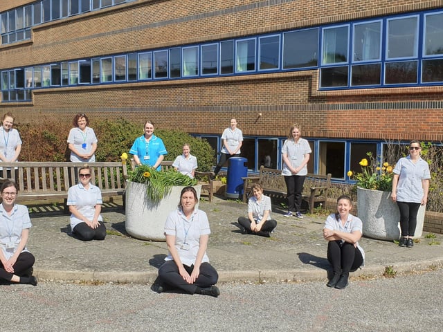 Eastbourne DGH dietics and SALT teams