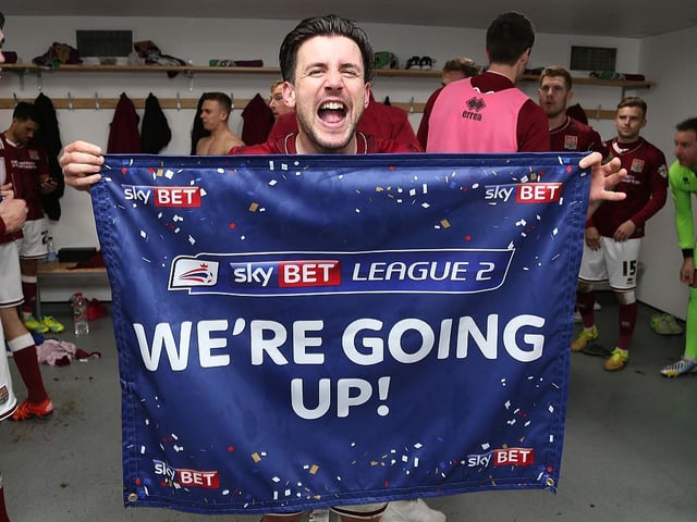 Little did anyone know the impact he'd have after joining a year earlier. Played every minute of every game in all competitions and regularly captained the side, including against Rovers when promotion was clinched.