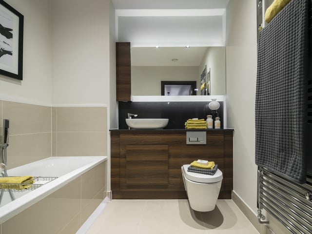 A show home at Fletton Quays