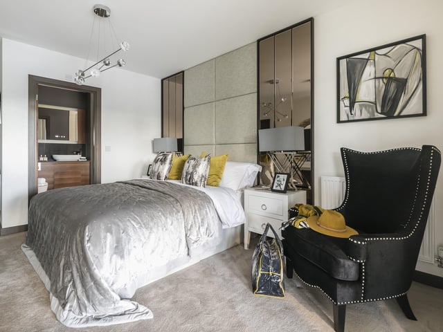 A show home at Fletton Quays
