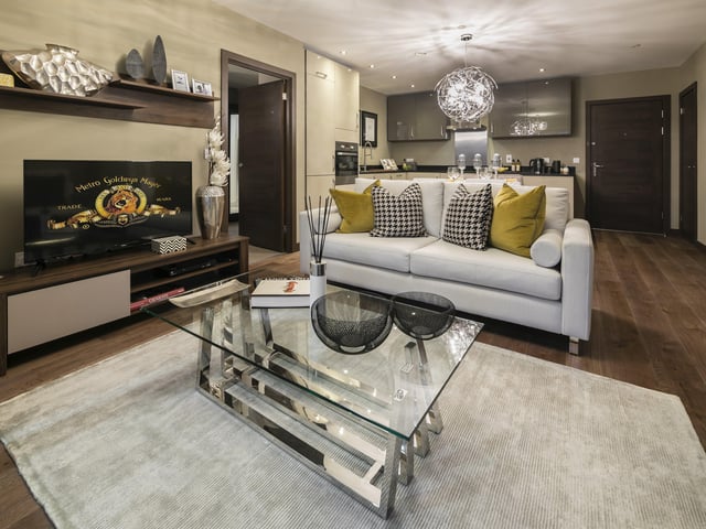 A show home at Fletton Quays