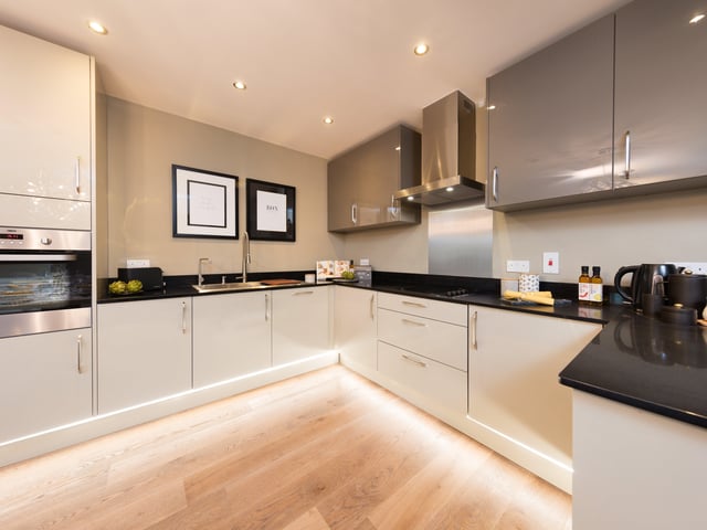A show home at Fletton Quays