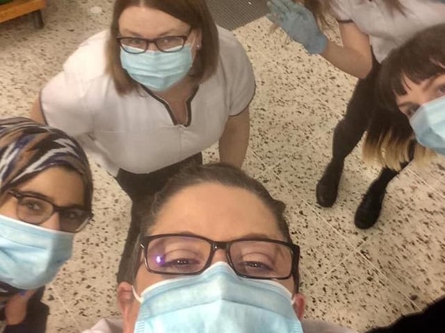 Some of the team at Boots The Chemist in Northampton