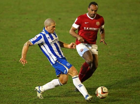 Made 300 appearances for Albion. The 35-year-old defender now represents League Two club Stevenage.