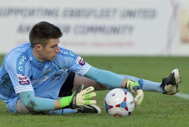The 28-year-old goalkeeper had spells with Eastbourne Borough and Dover and now with Aldershot.