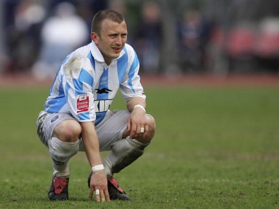 The 43-year-old is the first player to score at the Amex in a competitive fixture. Left Albion in 2011 and had stints with Havant, Eastbourne Borough and Royston.