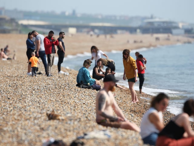 Brighton and Hove beach