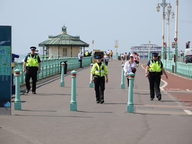 Brighton and Hove beach